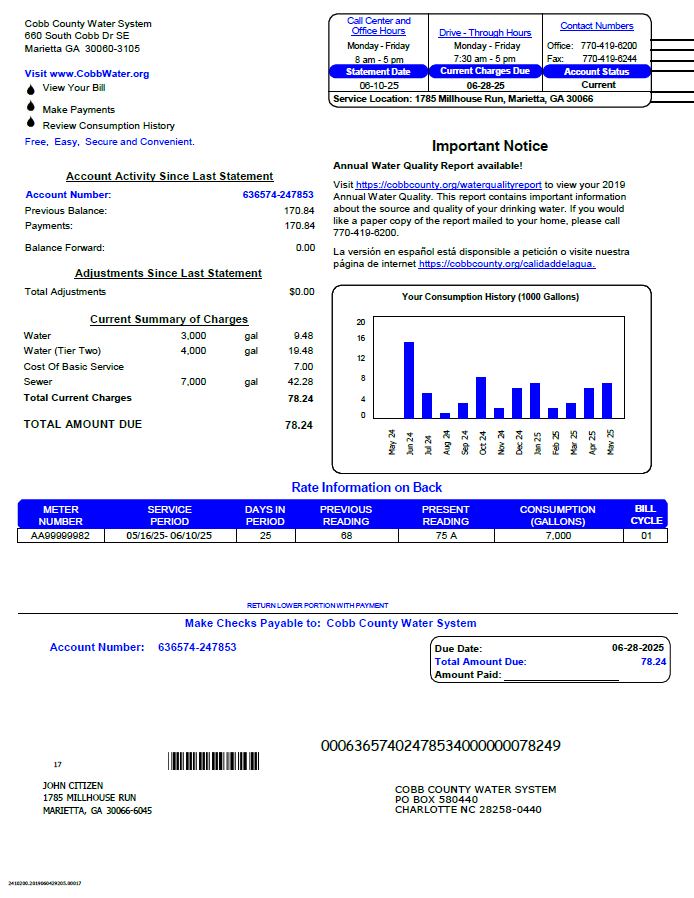  Minol USA business utility bill 